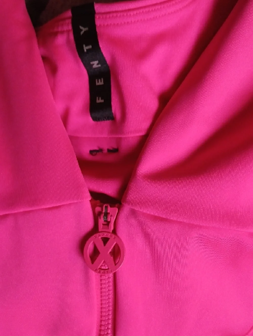 Savage X Fenty Hot Pink Jumpsuit Romper - Picture 3 of 4